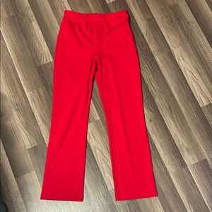 Women's Red Skinny Pants